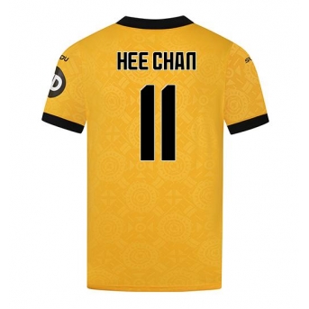 Billige Fotballdrakt Wolves Hee-chan Hwang #11 Replika Hjemmedrakt 2025-26 Kortermet